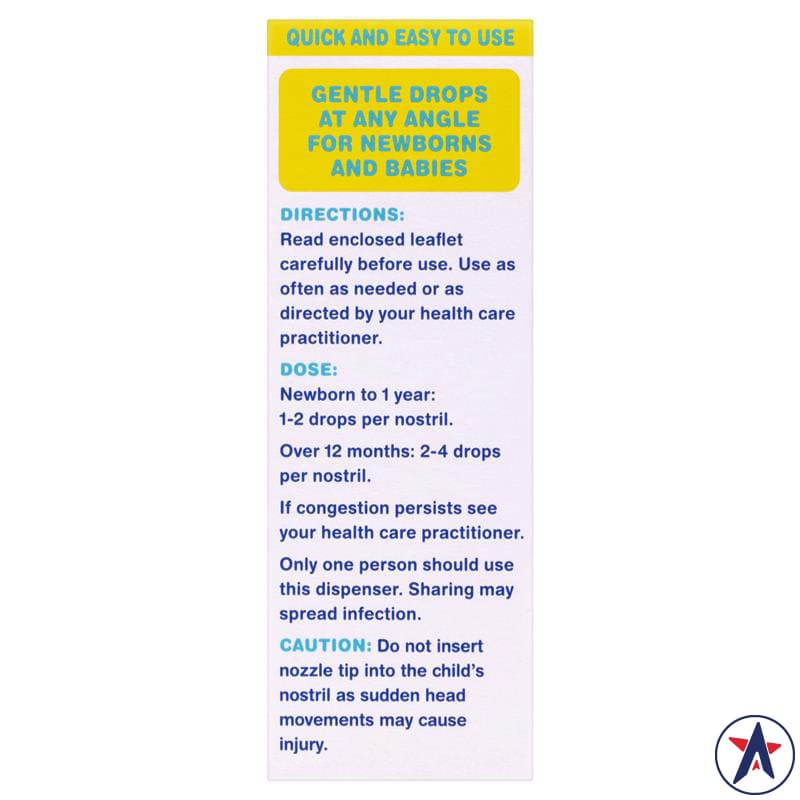 Flo Baby Saline Nasal Drops nước muối nhỏ mũi cho bé 15ml | Sản phẩm Úc chất lượng