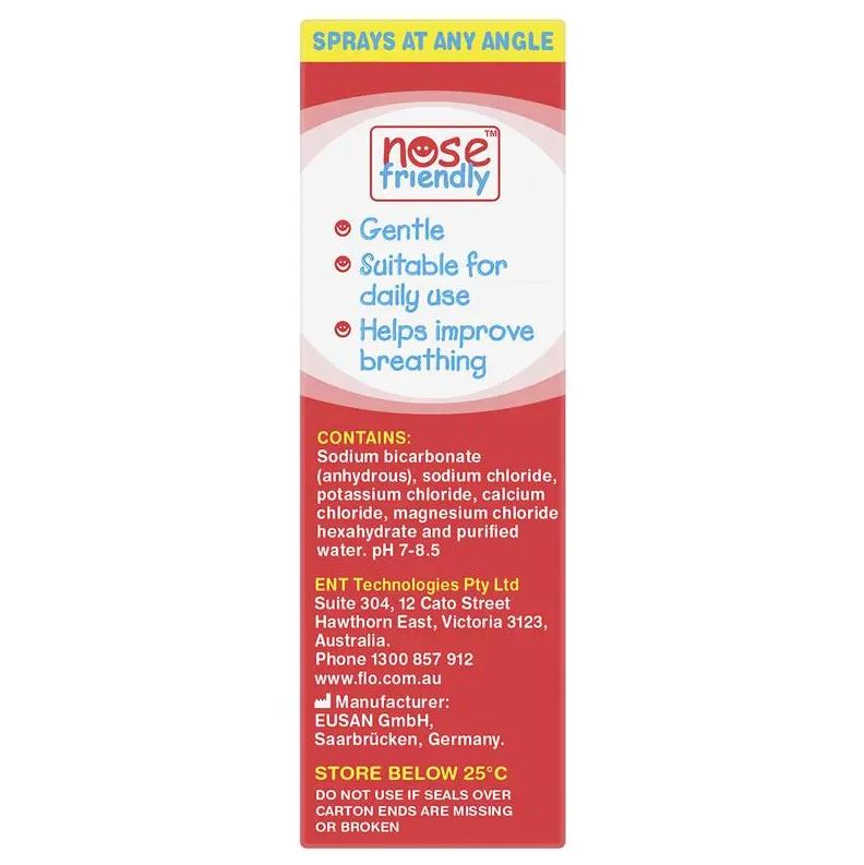 Xịt mũi nước muối cho trẻ em FLO Kids Saline Nasal Spray
