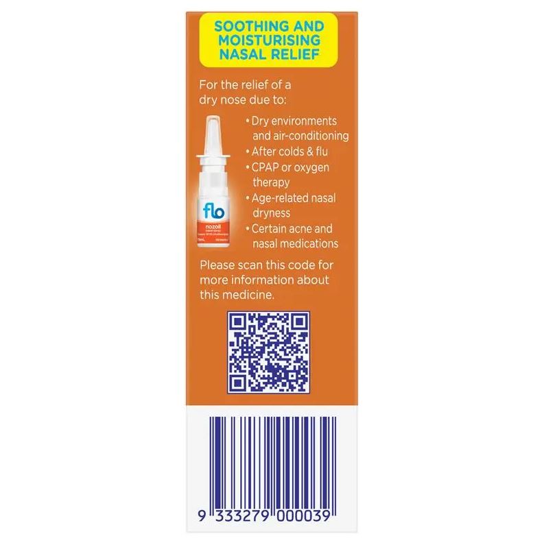 Xịt mũi dưỡng ẩm FLO Nozoil Nasal Spray