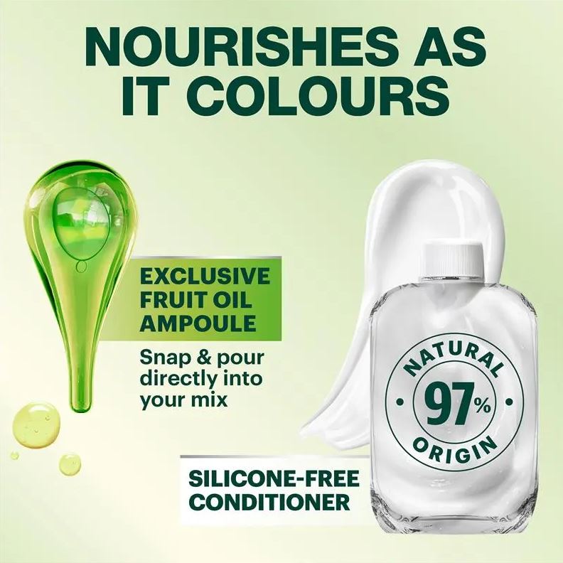 Thuốc nhuộm tóc Nâu sẫm Cà phê Garnier Nutrisse Permanent Hair Colour - 3 Espresso Darkest Brown