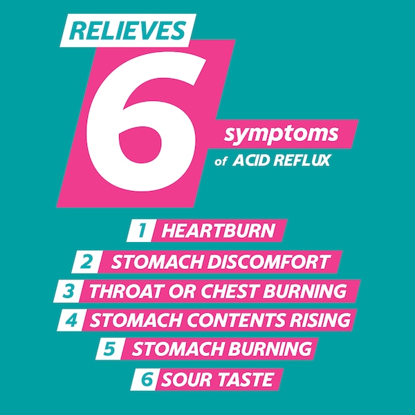 Viên nhai giảm ợ nóng & khó tiêu Gaviscon Dual Action Heartburn & Indigestion Relief