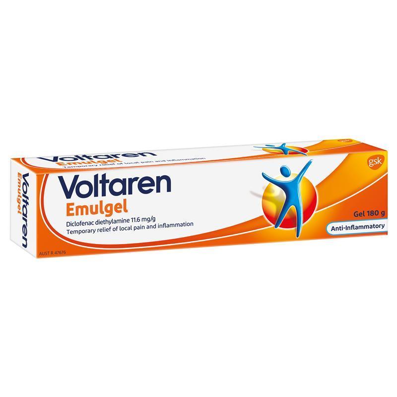 Gel bôi Voltaren Emulgel hỗ trợ giảm sưng, đau, kháng viêm