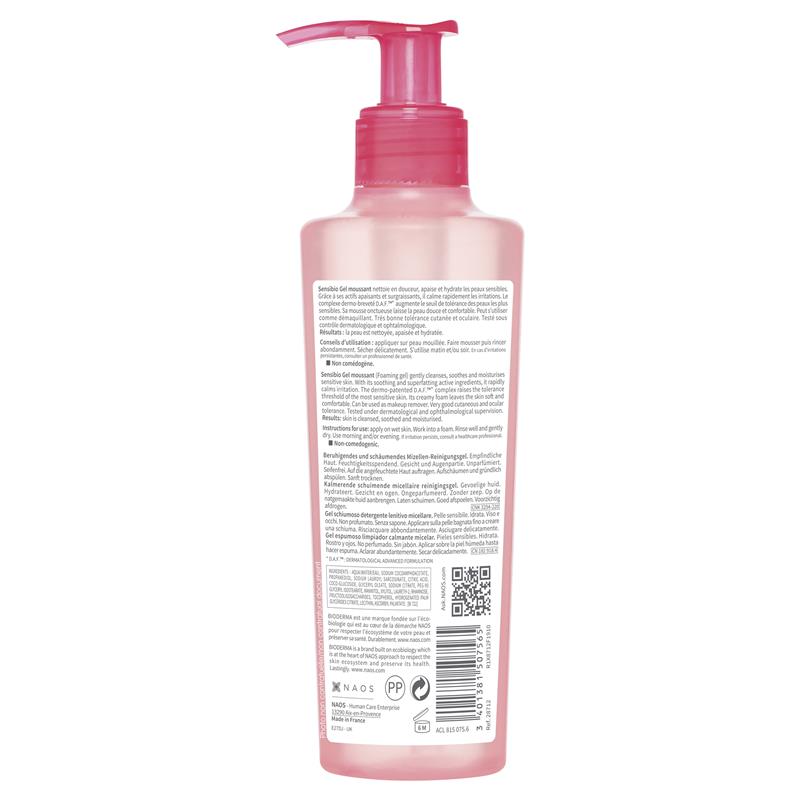 Bioderma Sensibio Gel Moussant Cleansing Foaming Gel 200ml