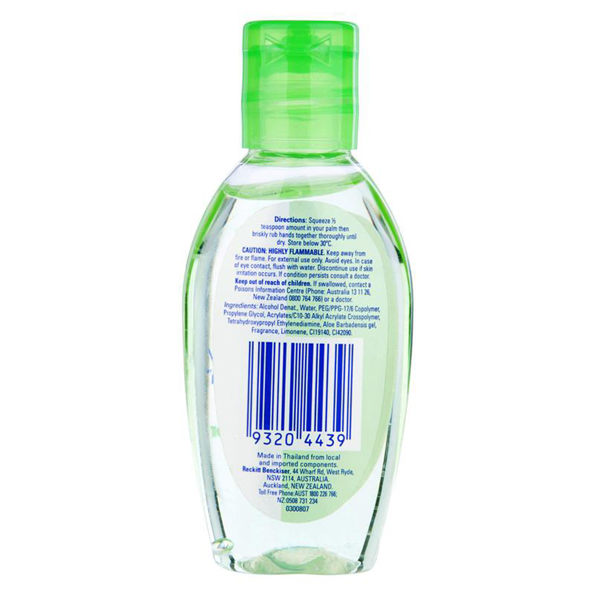 Gel rửa tay khô Dettol Refresh Liquid Hand Sanitizer 50ml