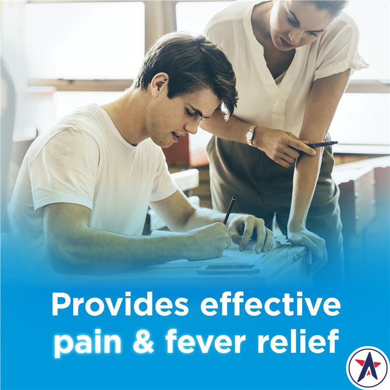 Giảm đau hạ sốt Panadol with Optizorb Paracetamol 500mg viên tròn