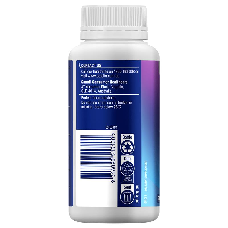 Viên uống bổ xương khớp Ostelin Vitamin D3 & Glucosamine + Chondroitin