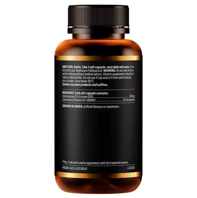 Viên uống Go Healthy CoQ10 300mg + Vitamin D3 1000IU 90 viên