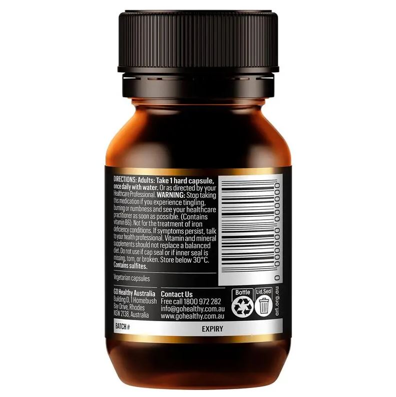 Viên uống bổ sung sắt Go Healthy Go Iron 1 A Day 30 viên