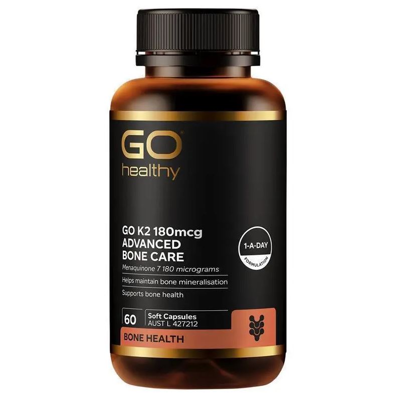 Viên uống bổ xương GO Healthy Go K2 180mcg Advanced Bone Care 30 viên