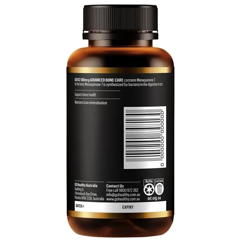 Viên uống bổ xương GO Healthy Go K2 180mcg Advanced Bone Care 30 viên