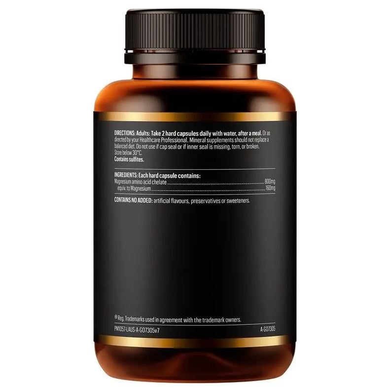 Viên uống Go Healthy Magnesium 800 High Strength 120 viên