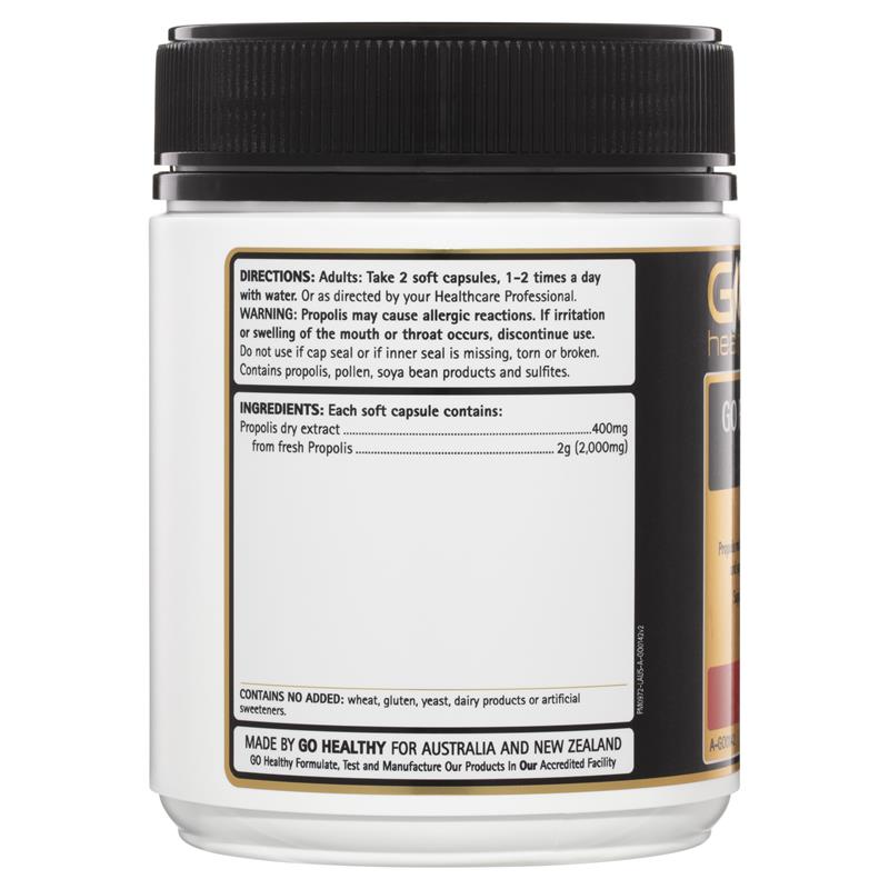 Viên uống keo ong Go Healthy Propolis 2000mg 200 viên