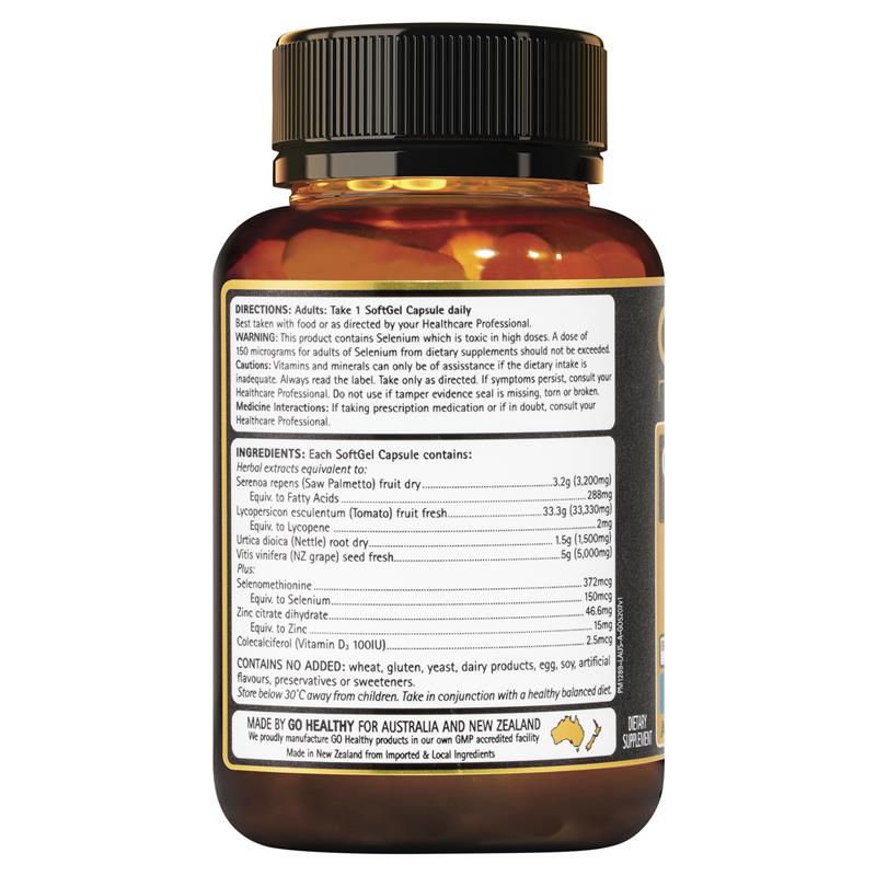 Viên uống hỗ trợ sức khỏe tuyến tiền liệt Go Healthy Prostate Support 1 A Day 60 viên