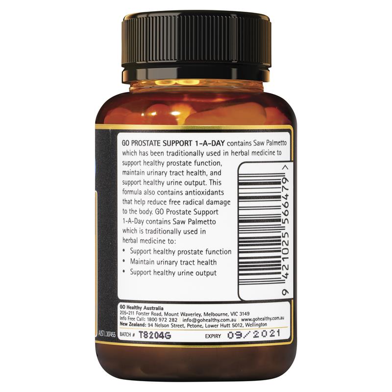 Viên uống hỗ trợ sức khỏe tuyến tiền liệt Go Healthy Prostate Support 1 A Day 60 viên