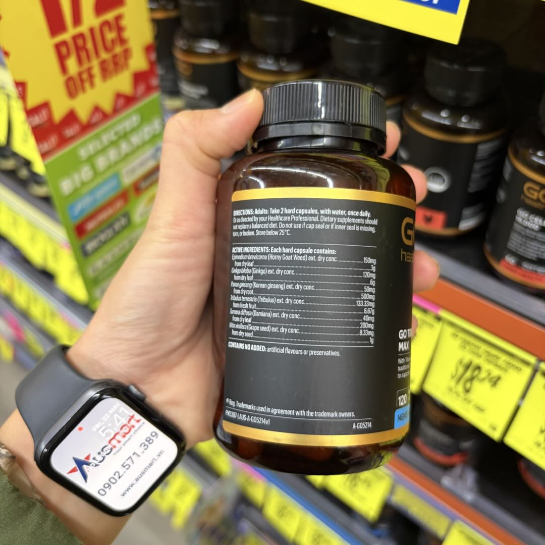 Viên uống Go Healthy Tribulus Max