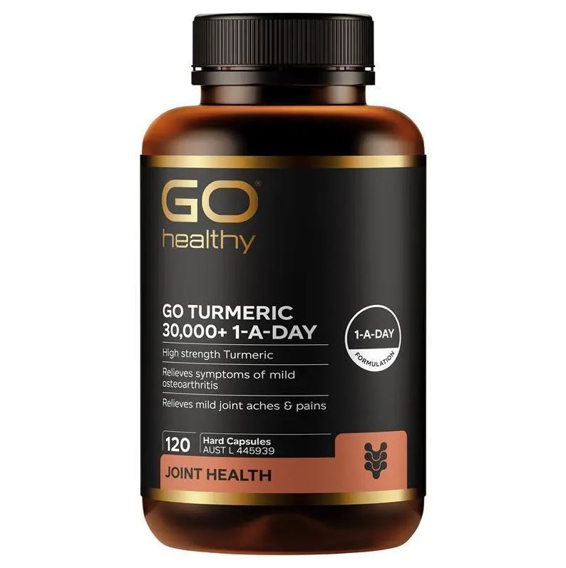 Viên uống tinh chất nghệ GO Healthy Go Turmeric 30,000+ 1-A-Day 60 viên