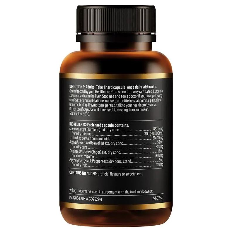 Viên uống tinh chất nghệ GO Healthy Go Turmeric 30,000+ 1-A-Day 60 viên