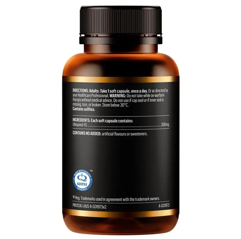 Viên uống hỗ trợ sức khỏe tim mạch Go Healthy Ubiquinol 300mg Maximum 30 viên
