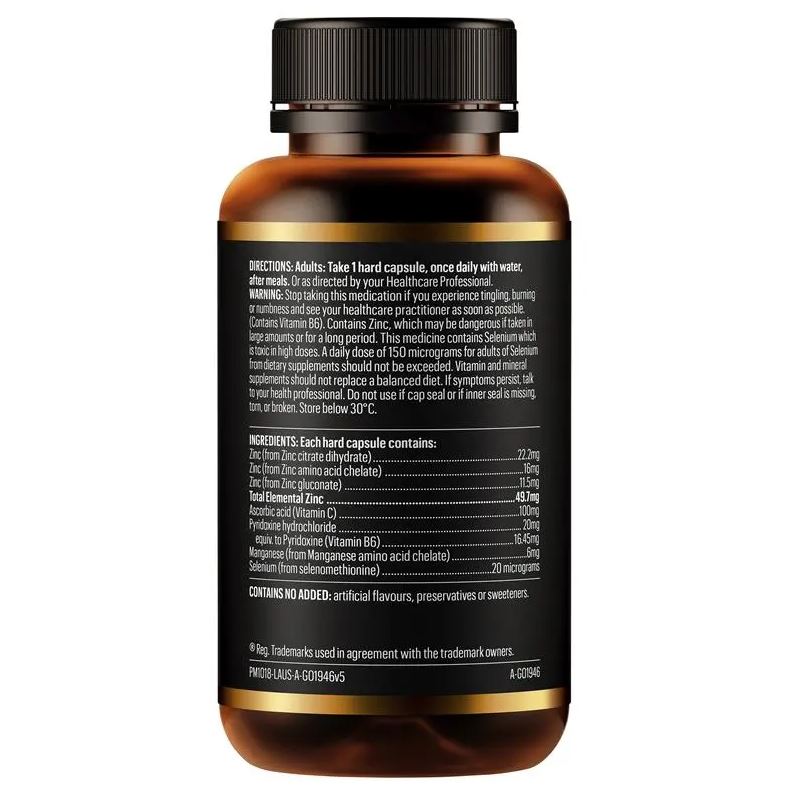Viên uống bổ sung kẽm Go Healthy Zinc Complex 1 A Day 120 viên
