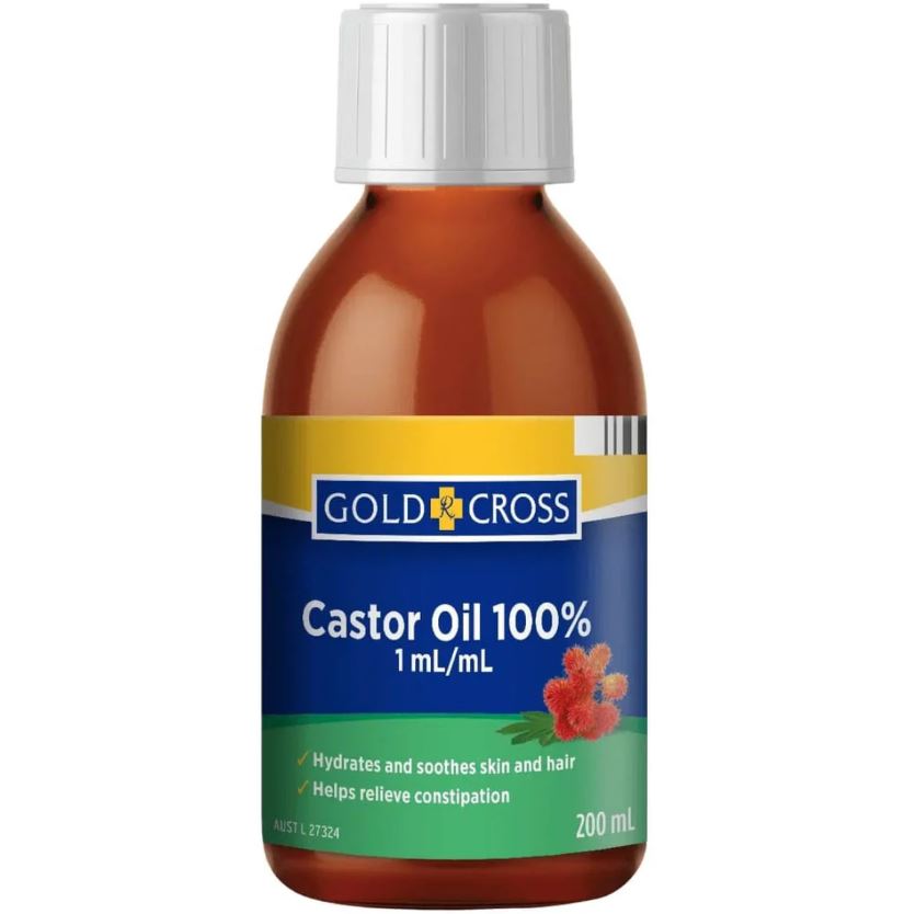 Dầu hạt thầu dầu Gold Cross Castor Oil