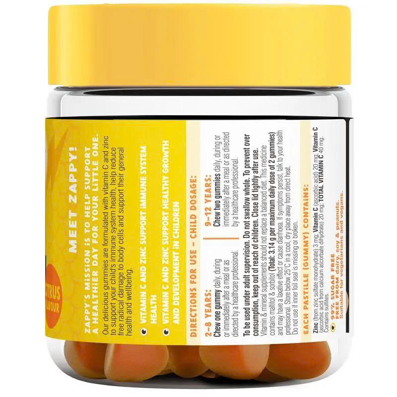 Kẹo dẻo tăng đề kháng cho bé Little Swisse Vitamin C + Zinc