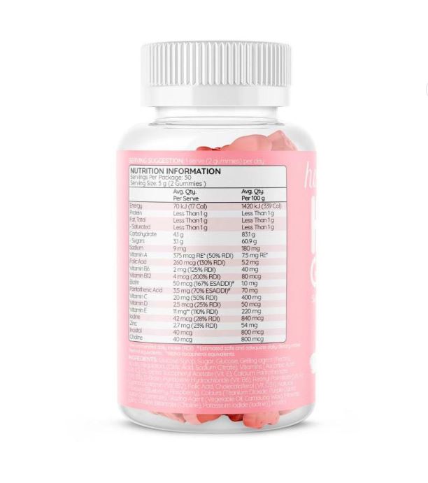 Kẹo dẻo Haircarebear Hair Gummies 60 viên