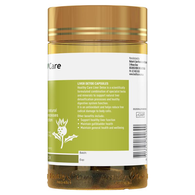 Viên uống Healthy Care Liver Detox thải độc gan