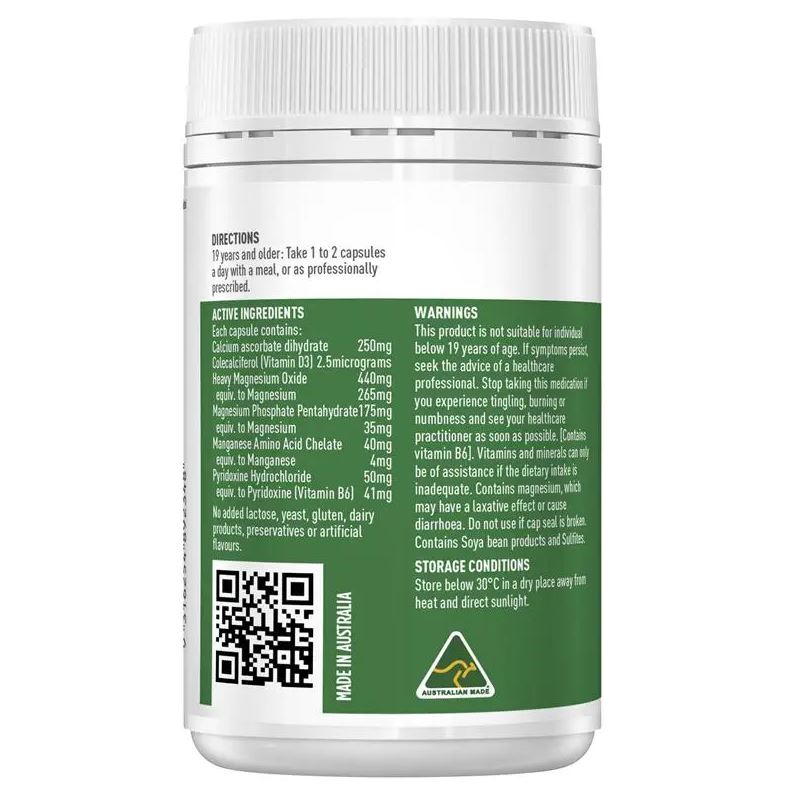 Viên uống bổ sung Magie Healthy Care Super Bio Magnesium 100 viên