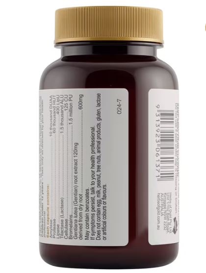 Viên uống hỗ trợ tiêu hoá Herbs of Gold Digest-Zymes 60 viên