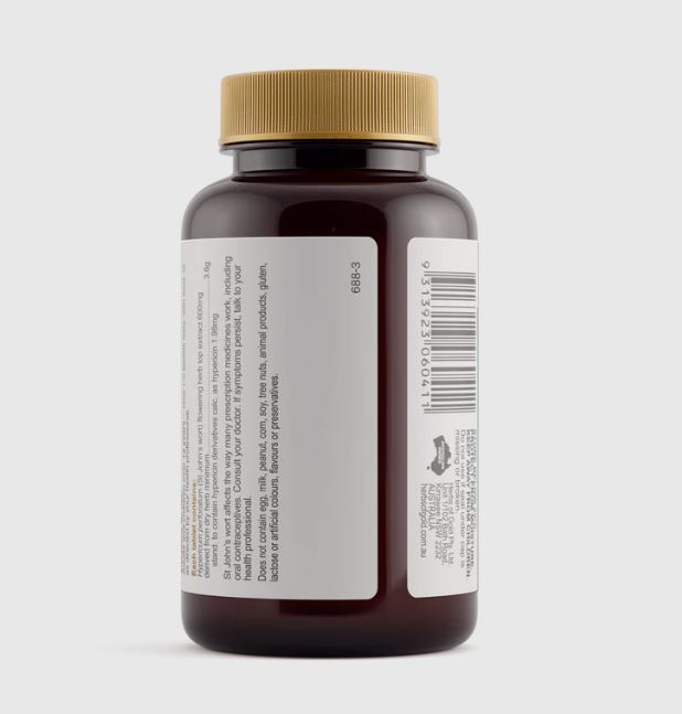 Viên uống giảm căng thẳng Herbs of Gold St John's Wort 3600