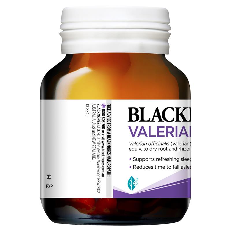 Viên uống giúp ngủ ngon Blackmores Valerian Forte 2000mg 60 viên | Nhập khẩu chính hãng từ Úc