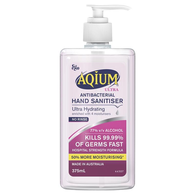 Gel rửa tay dưỡng ẩm diệt khuẩn Aqium Ultra Hydrating