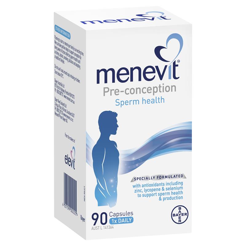 Menevit Pre-Conception Sperm Health cho nam giới