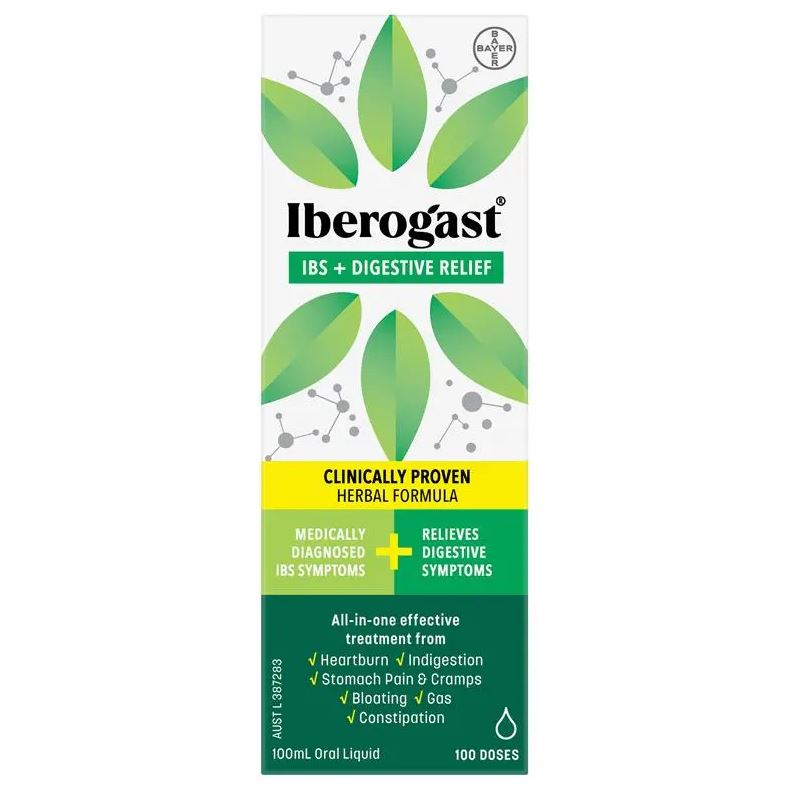 Siro hỗ trợ hội chứng ruột kích thích Iberogast IBS + Digestive Relief Oral Liquid