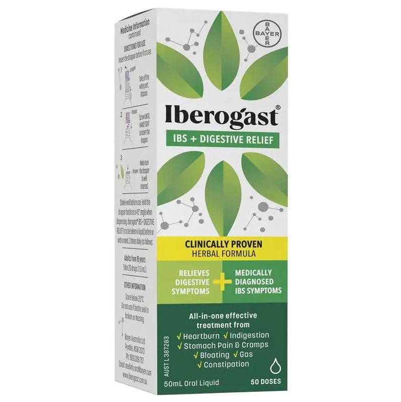 Siro hỗ trợ hội chứng ruột kích thích Iberogast IBS + Digestive Relief Oral Liquid