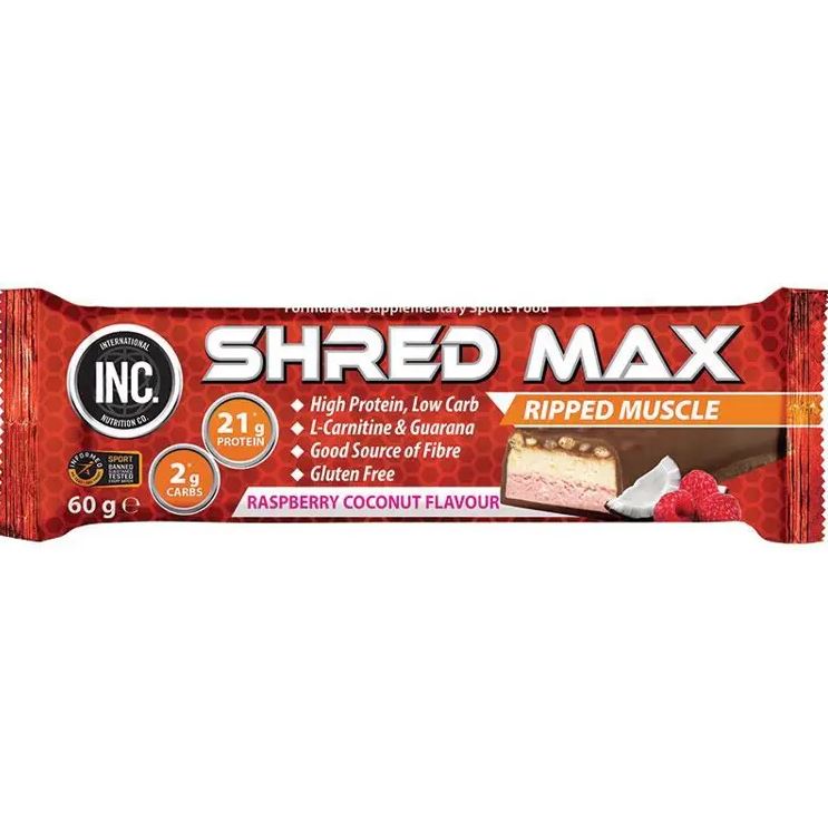 Thanh protein hỗ trợ đốt mỡ INC. Shred Max Protein Bar