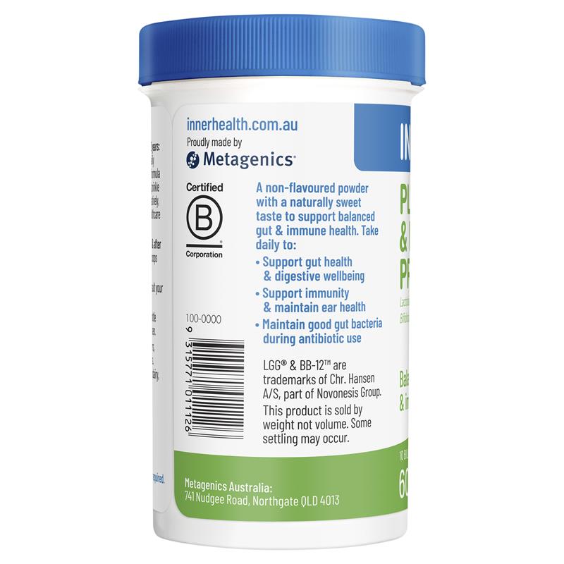 Men vi sinh hỗ trợ miễn dịch cho bé Inner Health Plus Baby & Kids Probiotic 60g