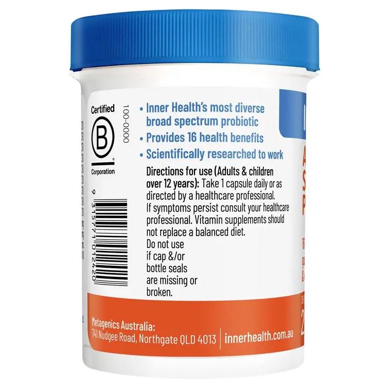 Men vi sinh đa chủng Inner Health Advanced Spectrum Probiotic