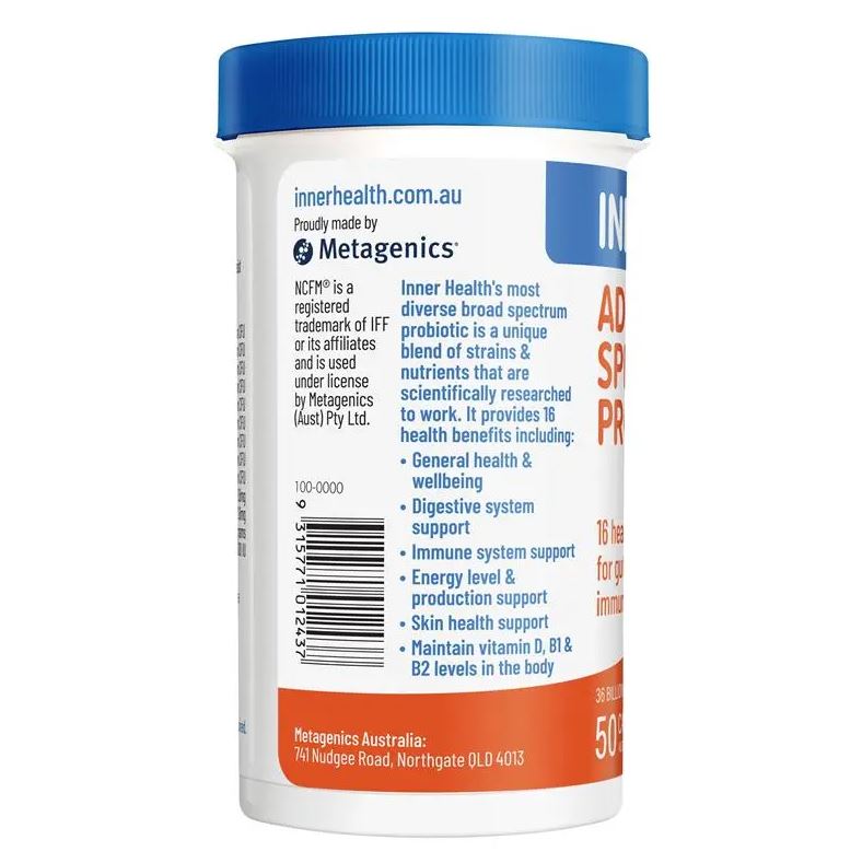 Men vi sinh đa chủng Inner Health Advanced Spectrum Probiotic