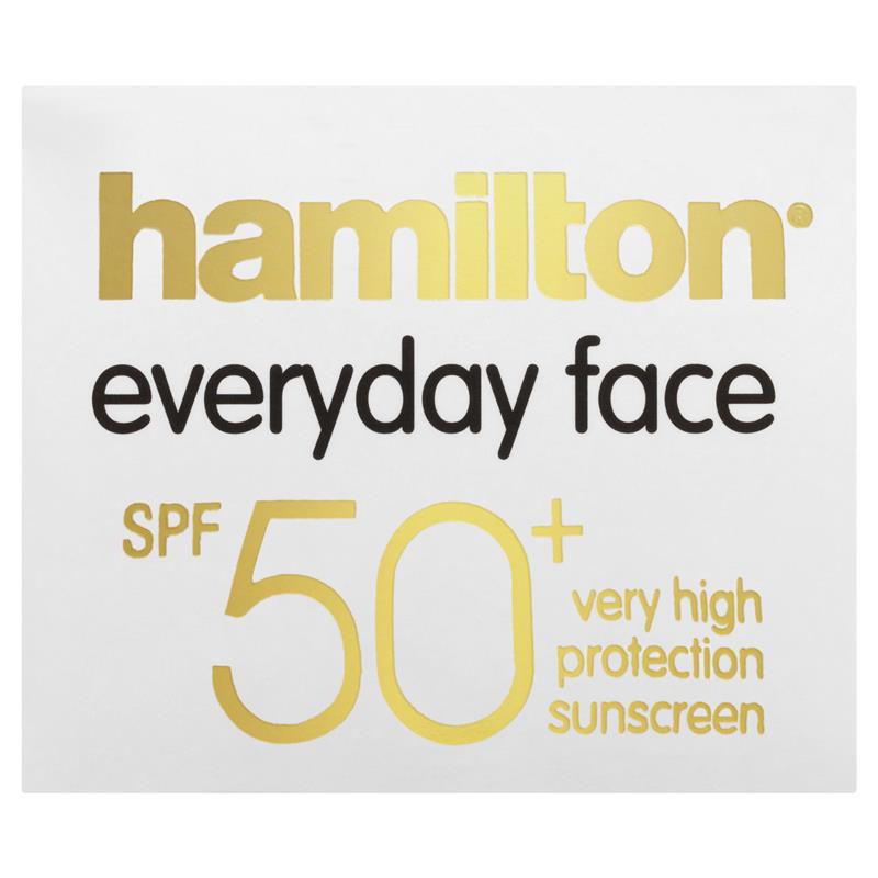 Kem chống nắng Hamilton SPF 50+ Everyday Face Cream 75g | Sản phẩm Úc chất lượng
