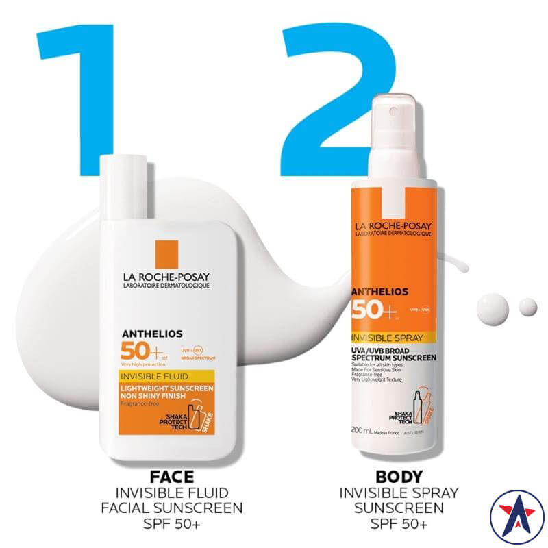 Kem chống nắng La Roche Posay Anthelios Invisible Fluid SPF 50+ 50ml