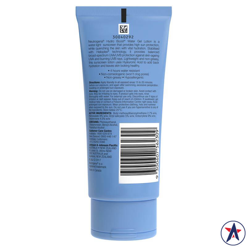 Kem chống nắng Neutrogena Hydro Boost Water Gel Lotion SPF50 88ml