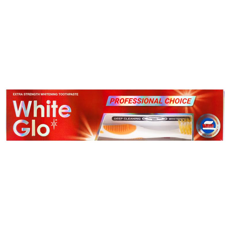 Kem đánh răng White Glo Deep Cleaning & Whitening 150g | Xuất xứ Úc