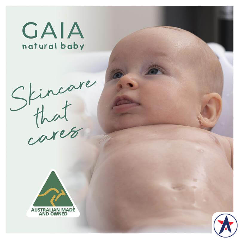 Kem dưỡng ẩm cho bé Gaia Baby Moisturiser Natural Oganic 500ml | Nhập khẩu chính hãng từ Úc
