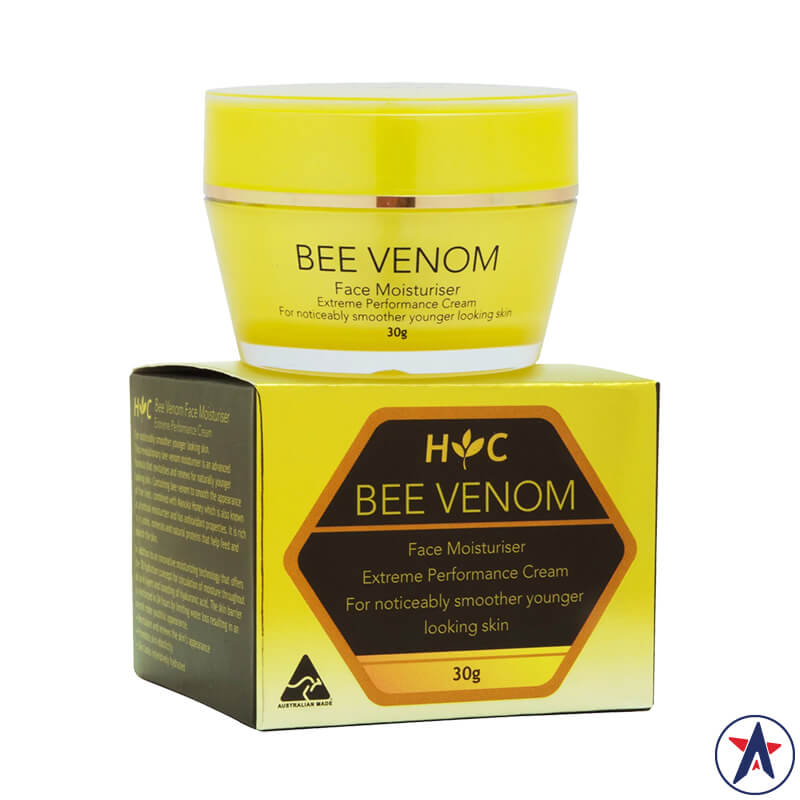 Kem dưỡng ẩm đàn hồi da Healthy Care Bee Venom Face Moisturiser 30g | Hàng xách tay Úc chính hãng
