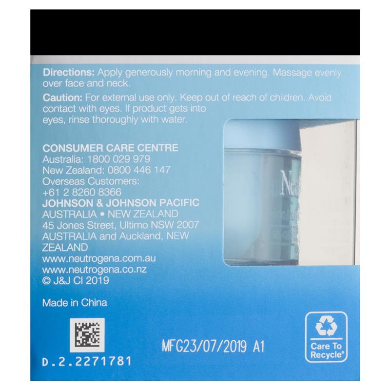 Kem dưỡng ẩm Neutrogena Hydro Boost Gel Cream 50g