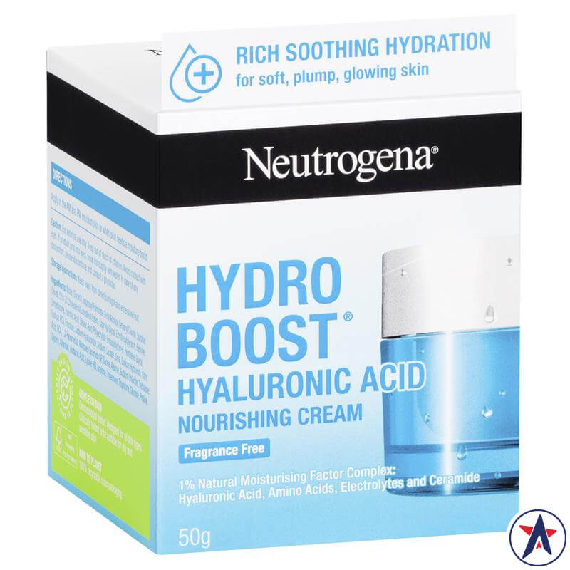 Kem dưỡng ẩm Neutrogena Hydro Boost Hyaluronic Acid Nourishing Cream 50g