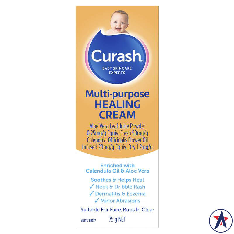 Kem dưỡng cho bé Curash Babycare Multi Purpose Healing Cream 75g