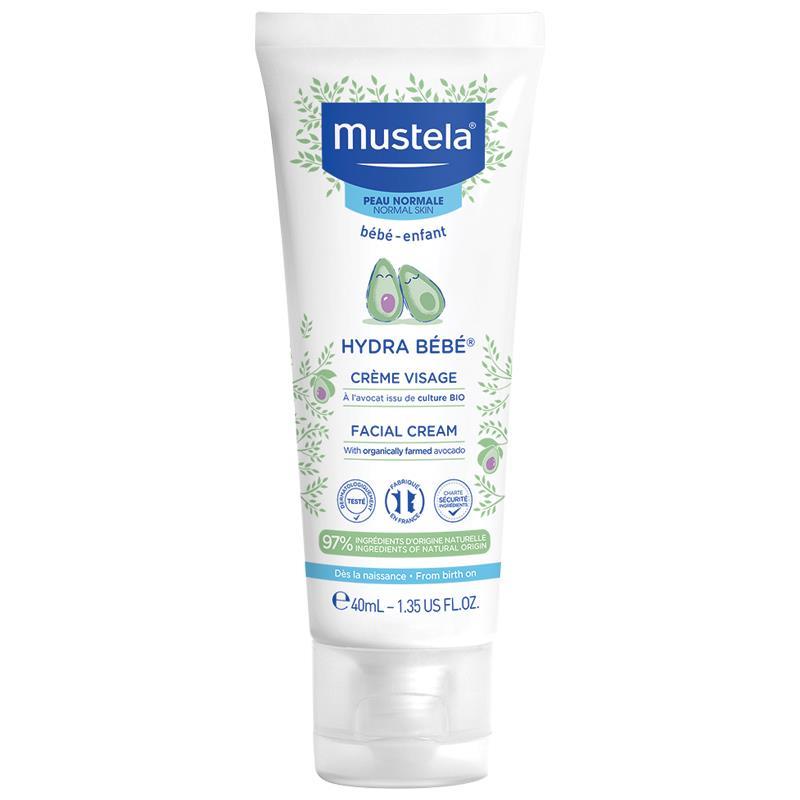 Kem dưỡng da mặt cho bé Mustela Hydra Bebe Face Cream 40ml | Chất lượng đảm bảo từ Úc