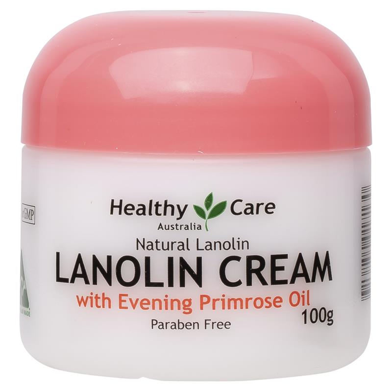 Kem Lanolin Cream Healthy Care  Evening Primrose Oil 100g